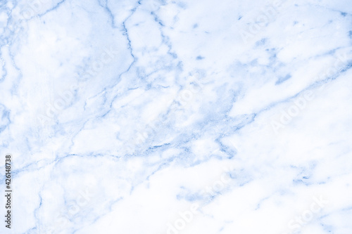 Marble granite blue background wall surface white pattern graphic abstract light elegant gray for do floor ceramic counter texture stone slab smooth tile silver natural for interior decoration.