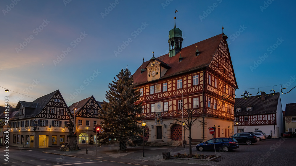 Fototapeta premium Bad Staffelstein Rathaus