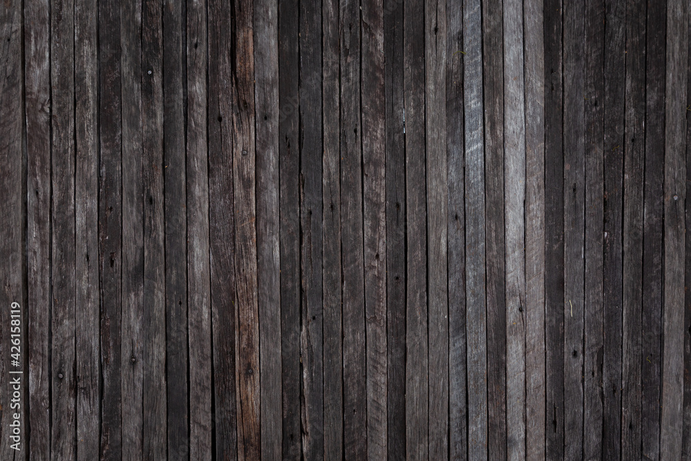 Fototapeta premium wall made from old wood.