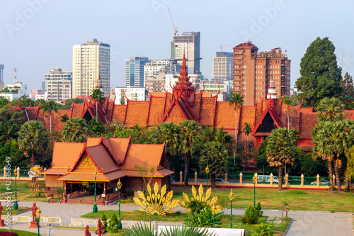 Bild auf Leinwand The National Museum of Cambodia Phnom Penh