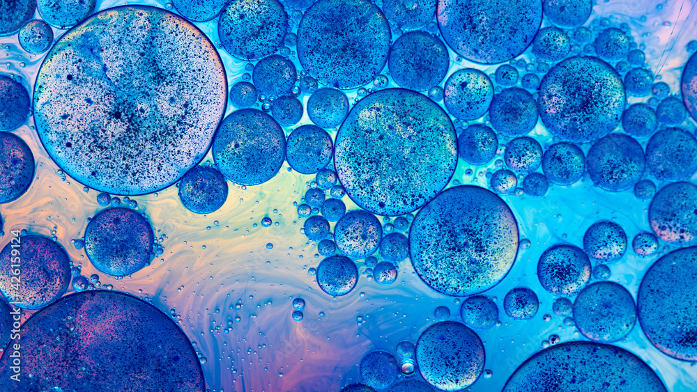 microscope illustration of human cell  - obrazy, fototapety, plakaty 
