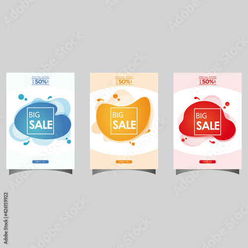 flayer business office and flayer promo shope