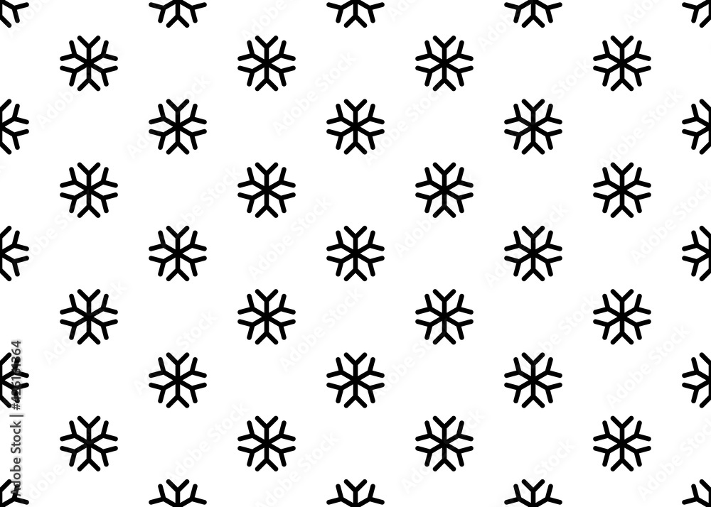 Snowflake on a white background. Seamless background for design. Snowflake on a white background. Seamless background for design.