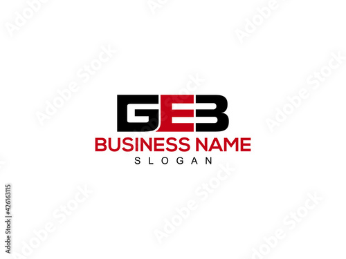 GEB Logo Letter Design For business