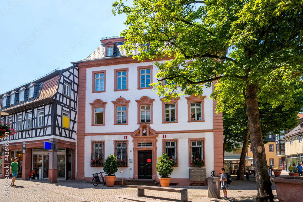 Hauptstrasse, Bensheim, Hessische Bergstrasse, Deutschland Hauptstrasse, Bensheim, Hessische Bergstrasse, Deutschland