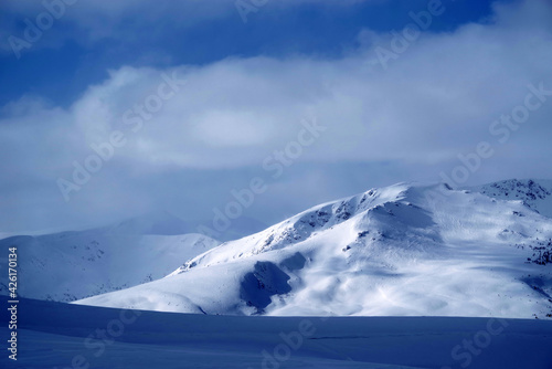 Wallpaper Mural Winter in Godeanu Mountains, Carpathians, Romania, Europe Torontodigital.ca