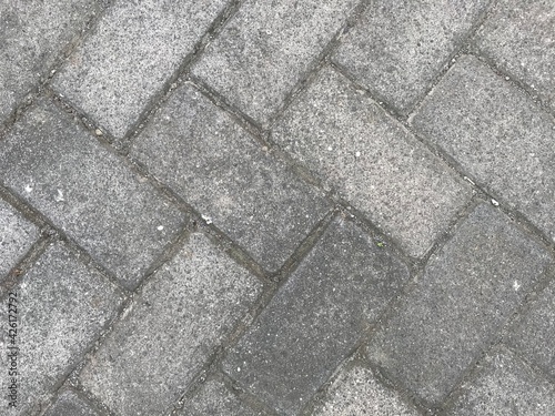 grey paving stones