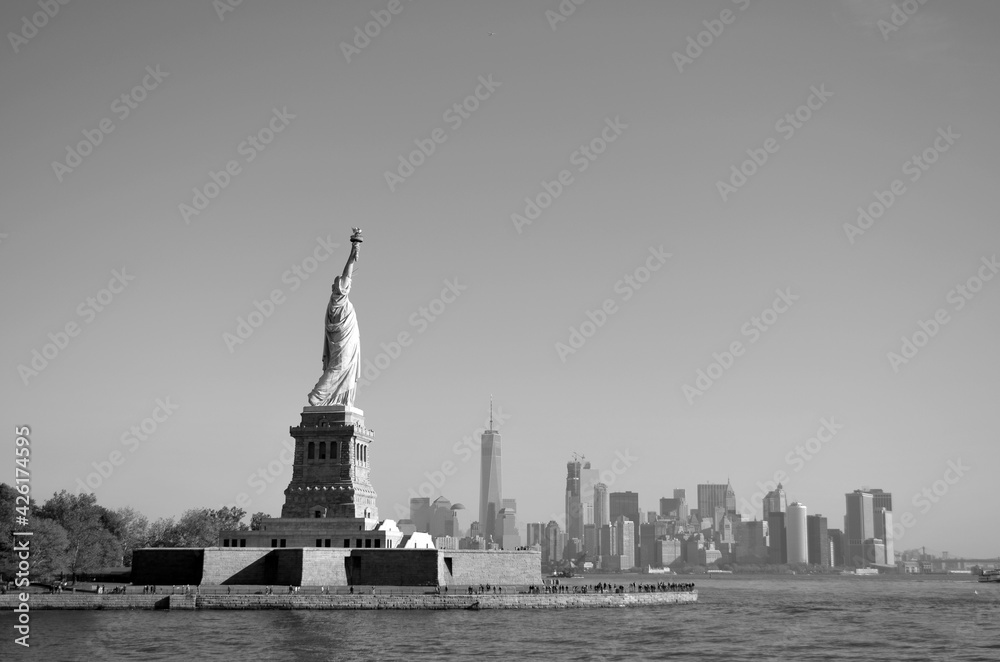 New York, Statue Liberté et Skyline New York, Statue Liberté et Skyline