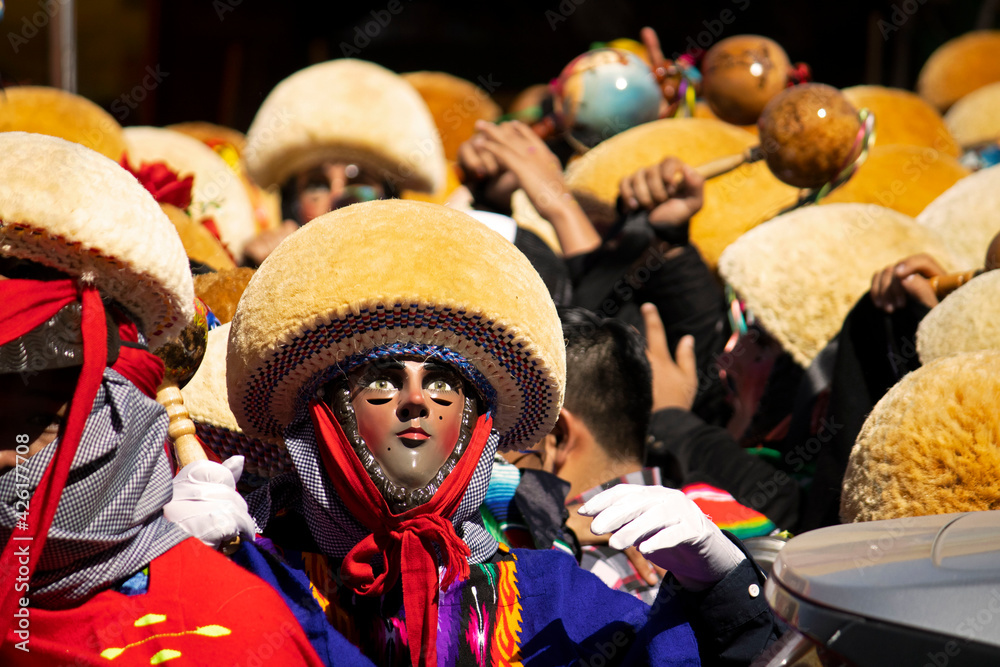 feria de los parachicos en Chiapa de corzo Stock Photo | Adobe Stock