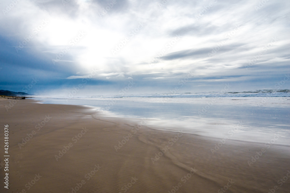 Nehalem Bay Beach in Oregon