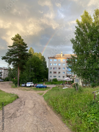 houses in the city