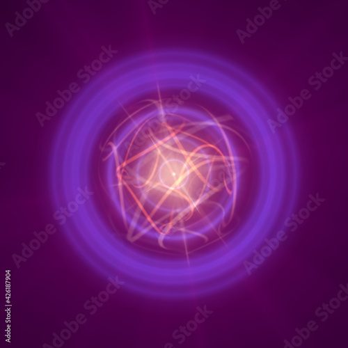 Highly magnetized rotating neutron star