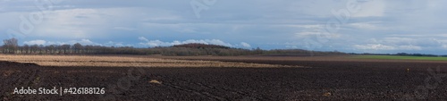 View over Hondsrug in Drenthe