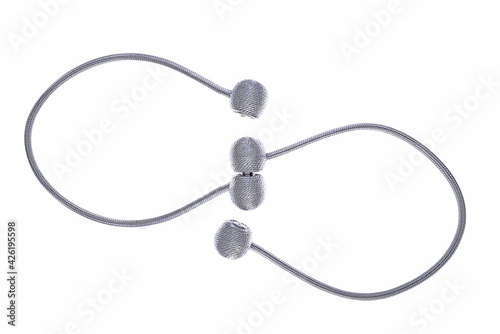 Magnetic Curtain Tiebacks Clip Curtain, on a white background