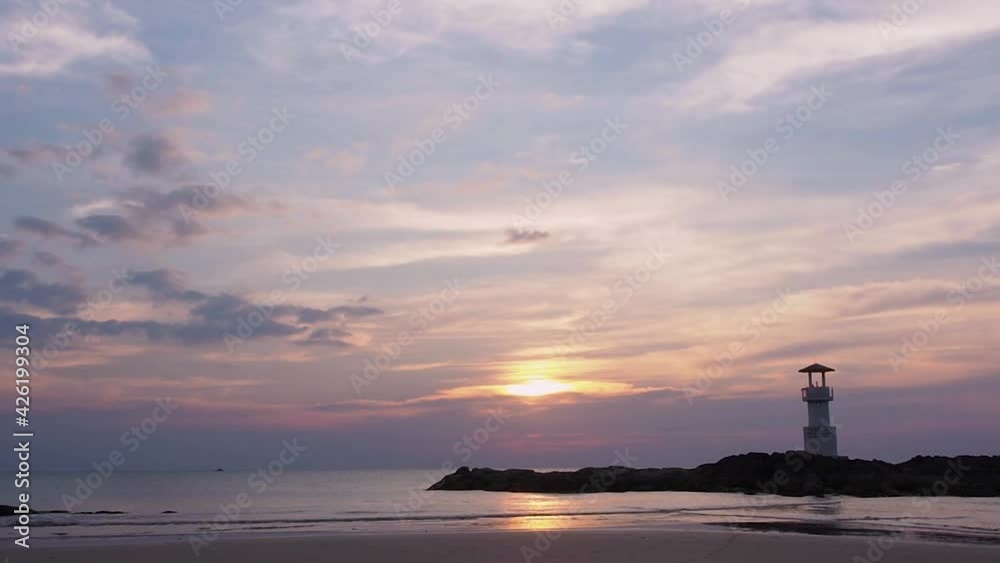 pastel soft colorful sunset sky, cloud timelapse background, stunning panoramic sea view. twilight sky and waves surfing on sandy shore. sunlight reflected on the water and sandy beach. pastel soft colorful sunset sky, cloud timelapse background, stunning panoramic sea view. twilight sky and waves surfing on sandy shore. sunlight reflected on the water and sandy beach.