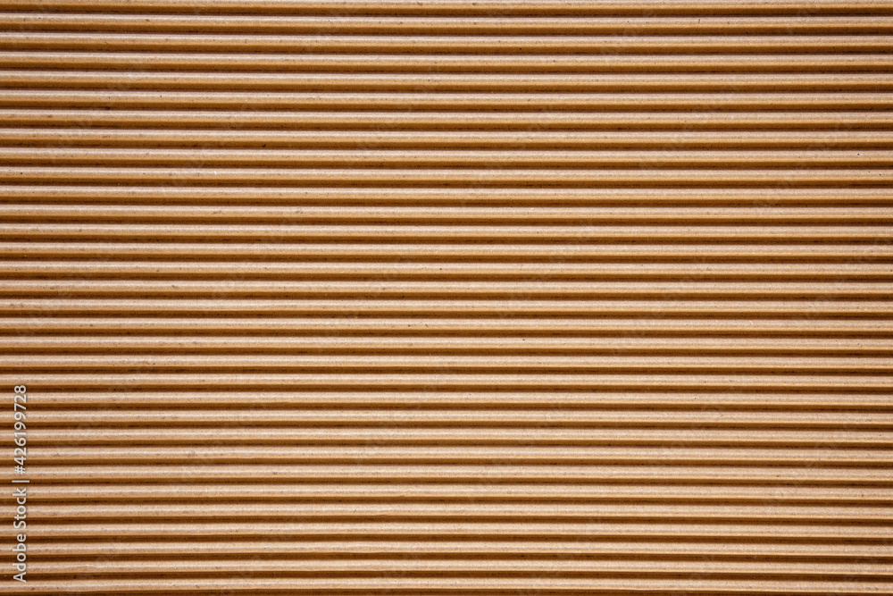 Corrugated cardboard background Corrugated cardboard background