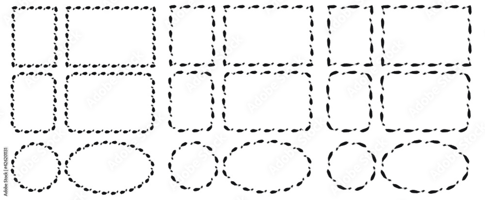 Obraz premium Dotty Shapes