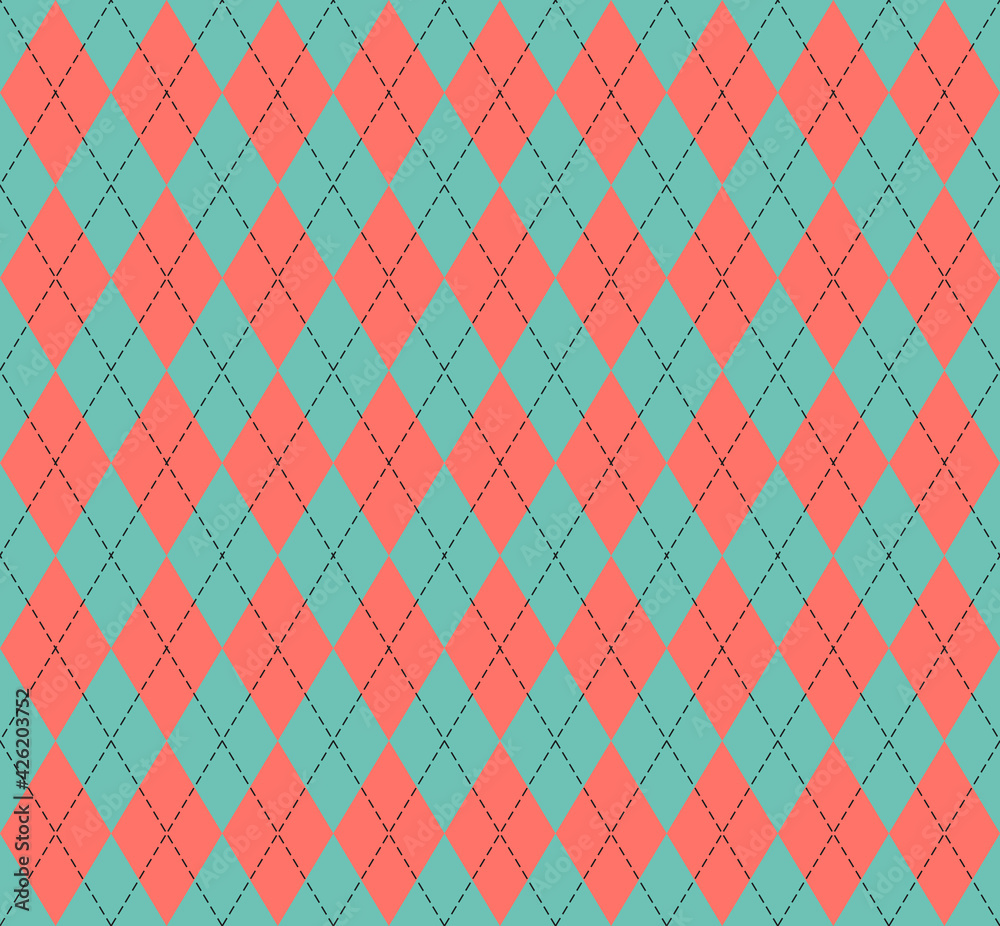 Easter Argyle plaid. Pattern Scottish cage Easter Argyle plaid. Pattern Scottish cage