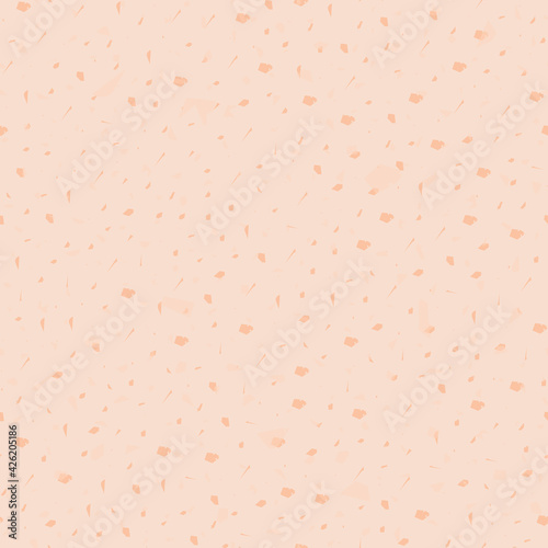 Terrazzo seamless pattern. Gentle classic flooring