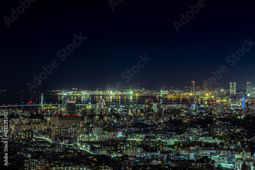 福岡市内の夜景 © ドンピエロ