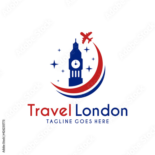 travel logo to london - england