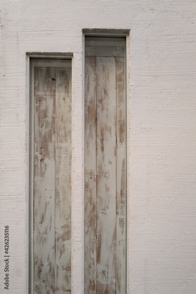 old wooden decoration with walls old wooden decoration with walls