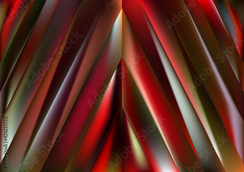 Red and Green Graphic Background Vector Image photo