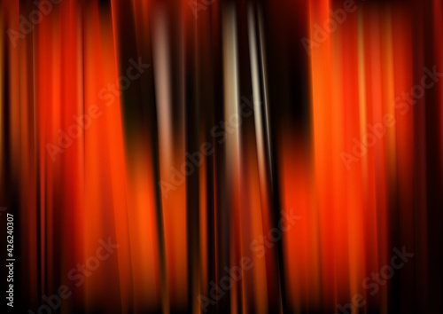Abstract Red and Black Shiny Vertical Lines and Stripes Background