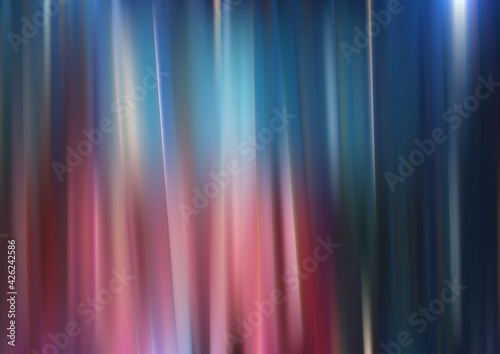 Pink and Blue Abstract Shiny Vertical Stripes Background