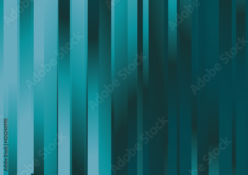 Blue Gradient Vertical Stripes Background