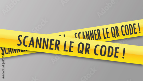 Logo scanner le qr code.