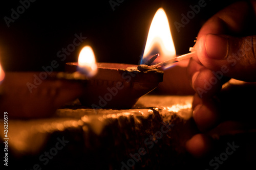 Diwali is a festival of lights and one of the major festivals celebrated by Hindus, Jains, Sikhs and some Buddhist, notably Newar Buddhist. The festival usually lasts five days.