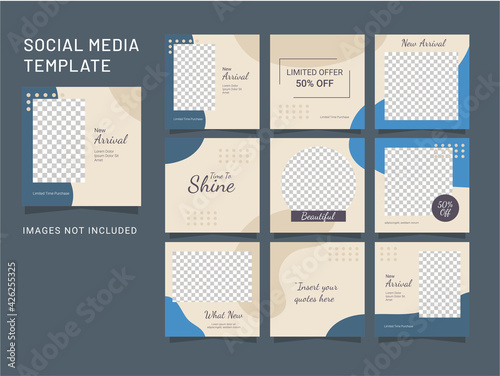 Instagram Template Fashion Women Post Puzzle