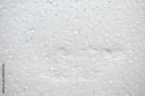White color polystyrene textured background