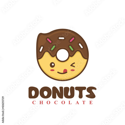 cute donuts characters