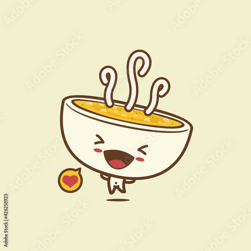 cute soup character