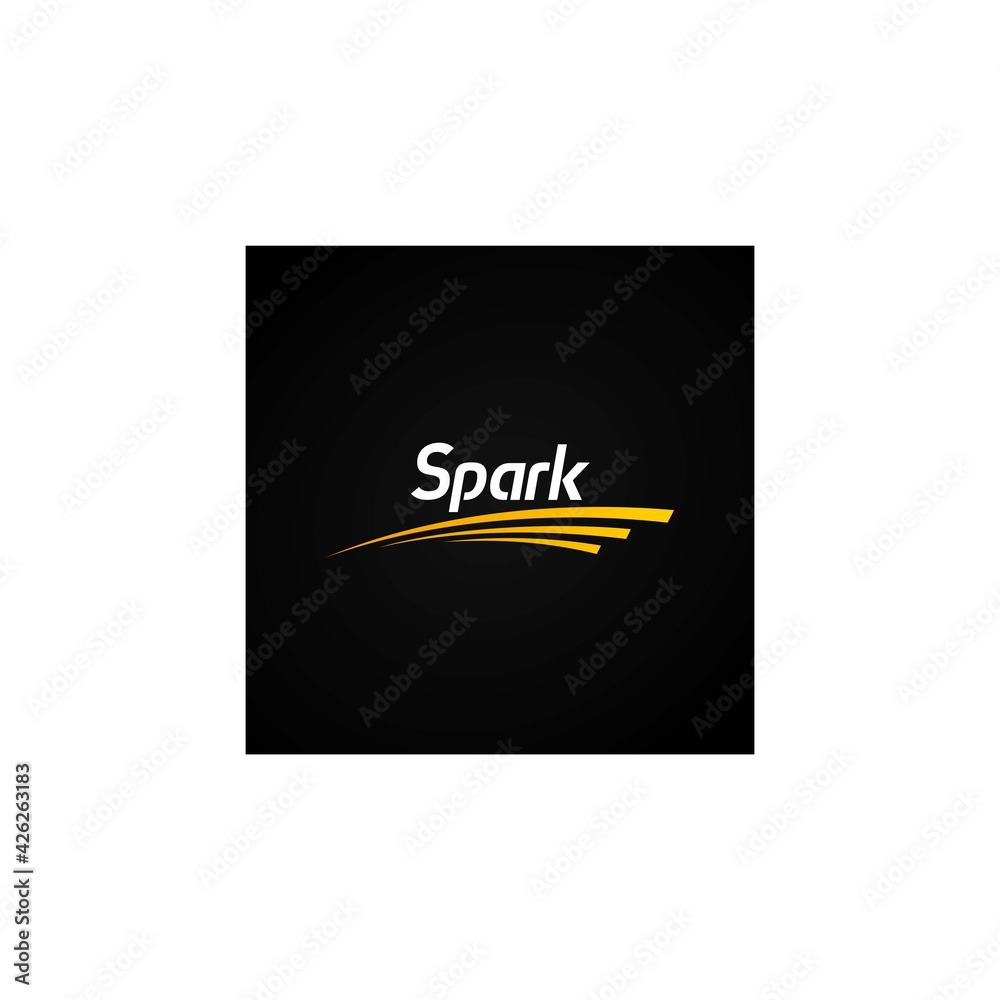 Sparkling Light Logo Design Template