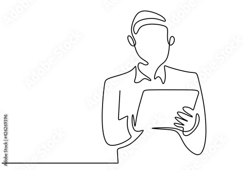 Continuous single line draw...