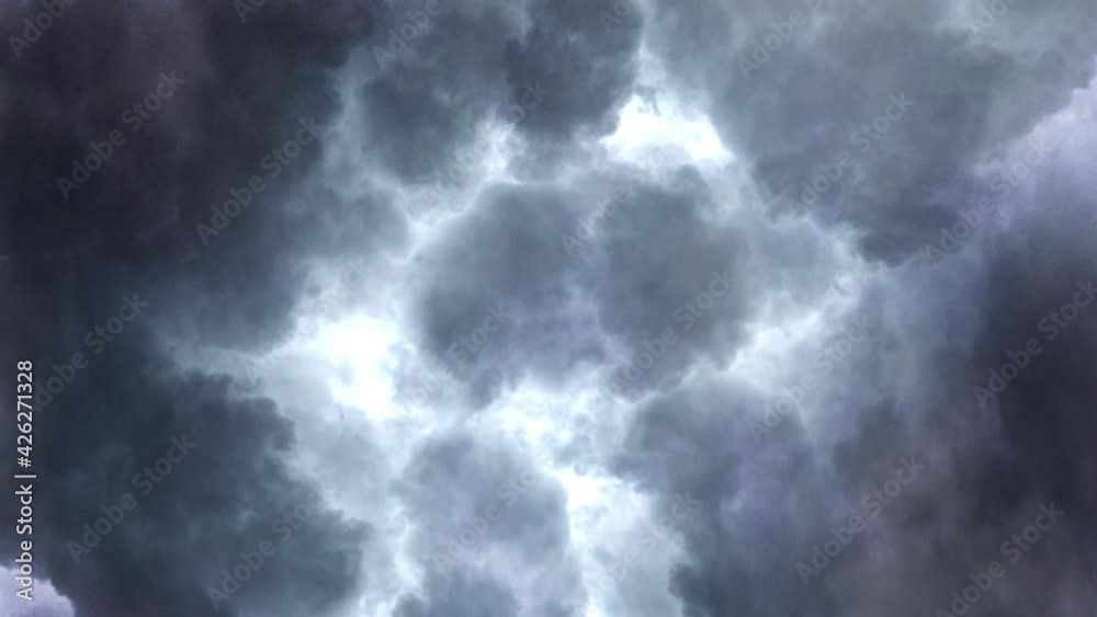 bad weather with thunderstorms in cumulonimbus clouds moving in the sky bad weather with thunderstorms in cumulonimbus clouds moving in the sky