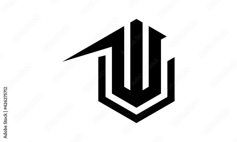 elegant W letter logo elegant W letter logo