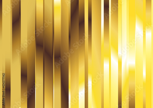 Yellow Brown and White Gradient Parallel Vertical Stripes Background