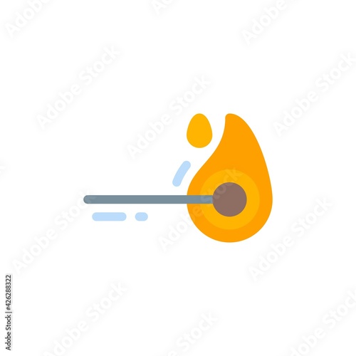 lighter icon. vector illustration in flat style isolated on white background. EPS 10