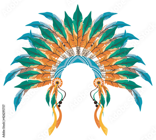 war bonnet orange