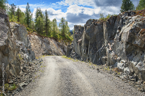 Picturesque Norway highway ...