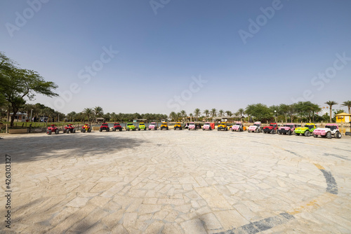 Jawatha Park historical site near Hofuf, Al Hasa Oasis, Saudi Arabia  photo