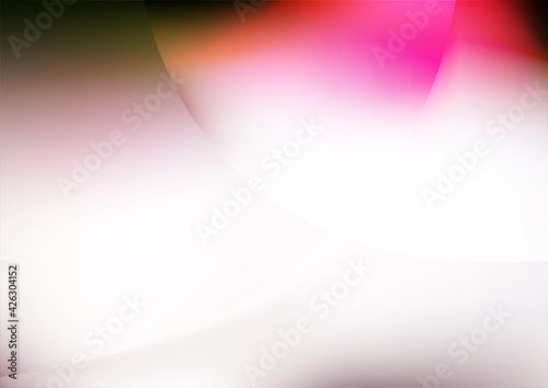 Abstract Light Color Blurred Gradient Mesh Background Vector