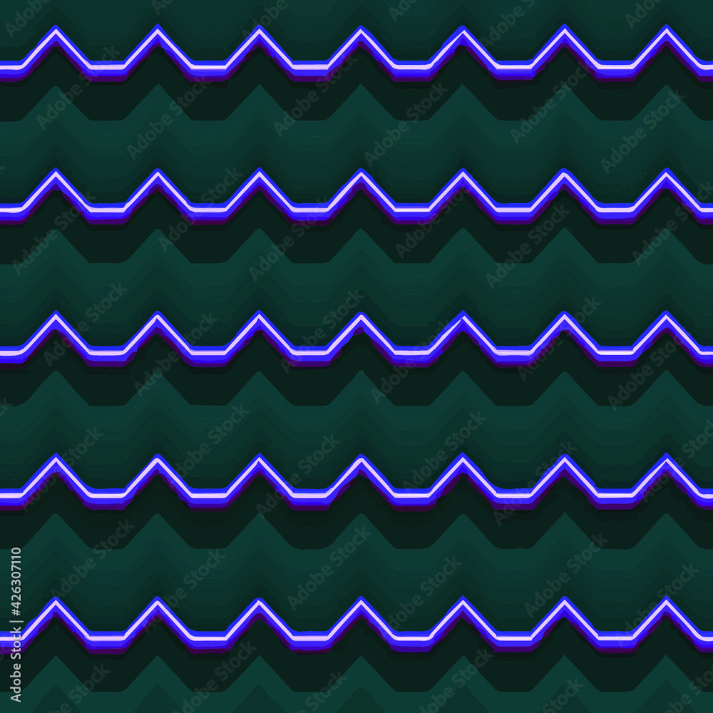 rainbow wavy stripes. pattern on white background. Great for wallpaper, web background, wrapping paper, fabric, packaging, greeting cards, invitations and more.Horizontal curvy lines. 
