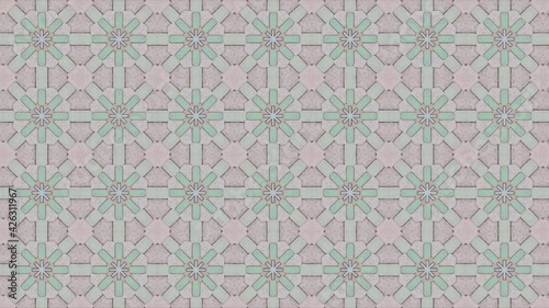 Abstract Motion Geometric Shapes Background