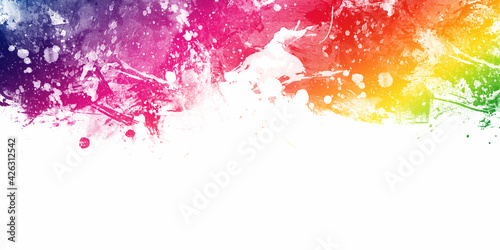 Bright watercolor stains abstract background 
