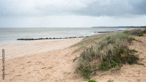 Magnifique plage de l   le d Ol  ron